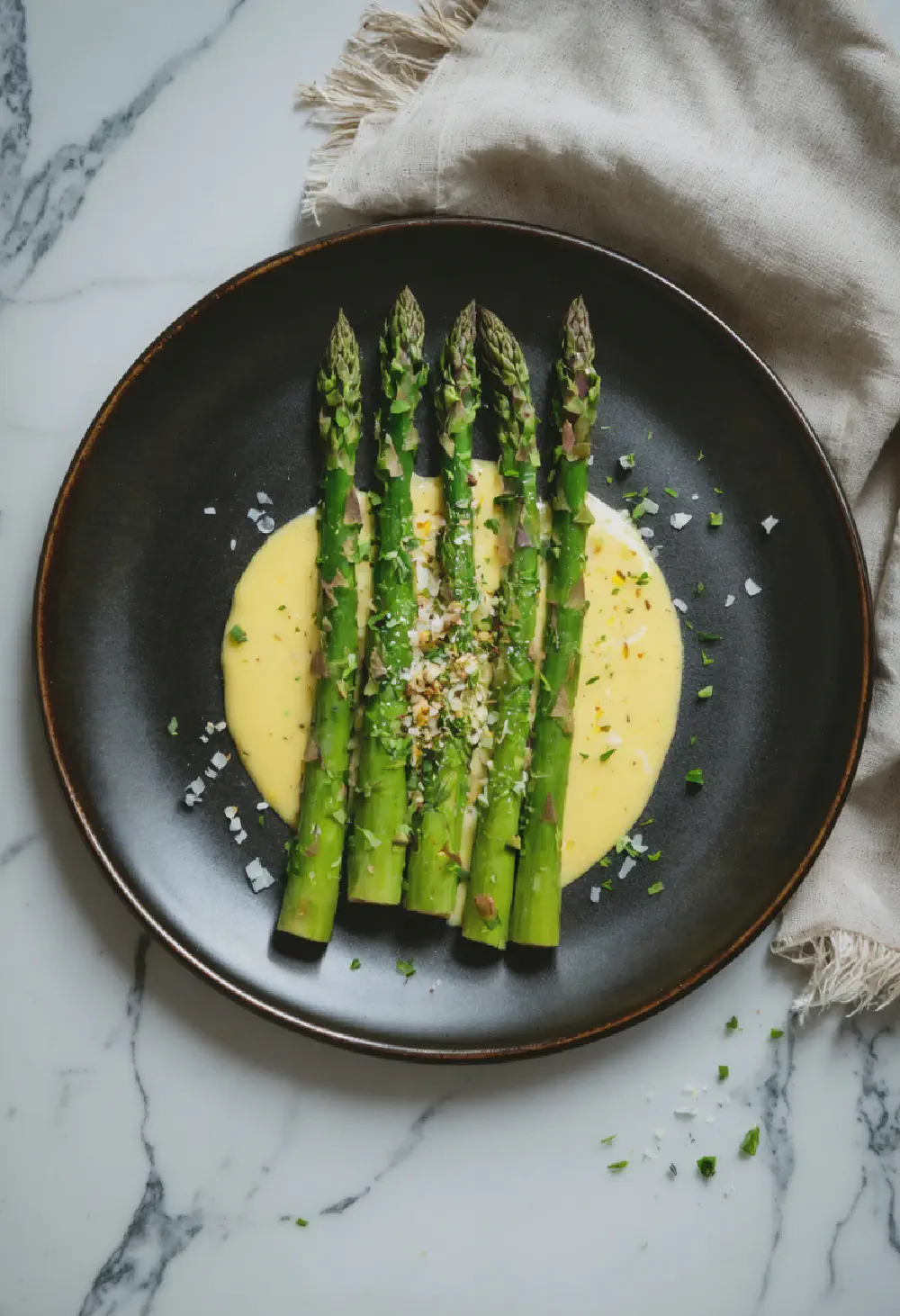 Asparagus with Hollandaise Sauce