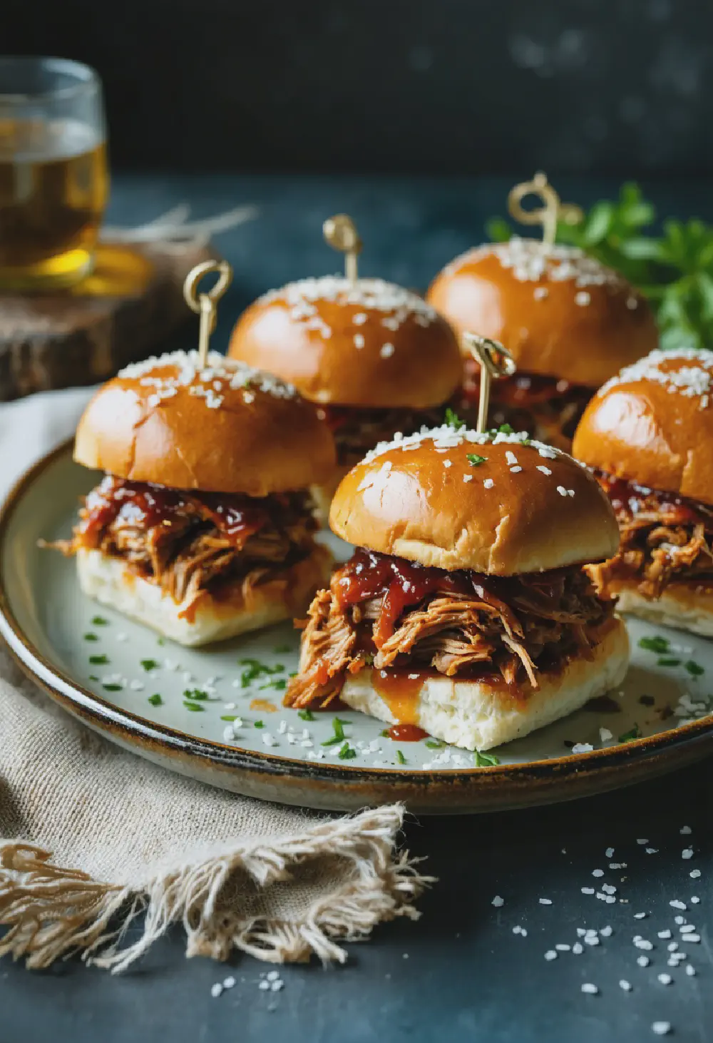 Barbecue Pulled Pork Sliders