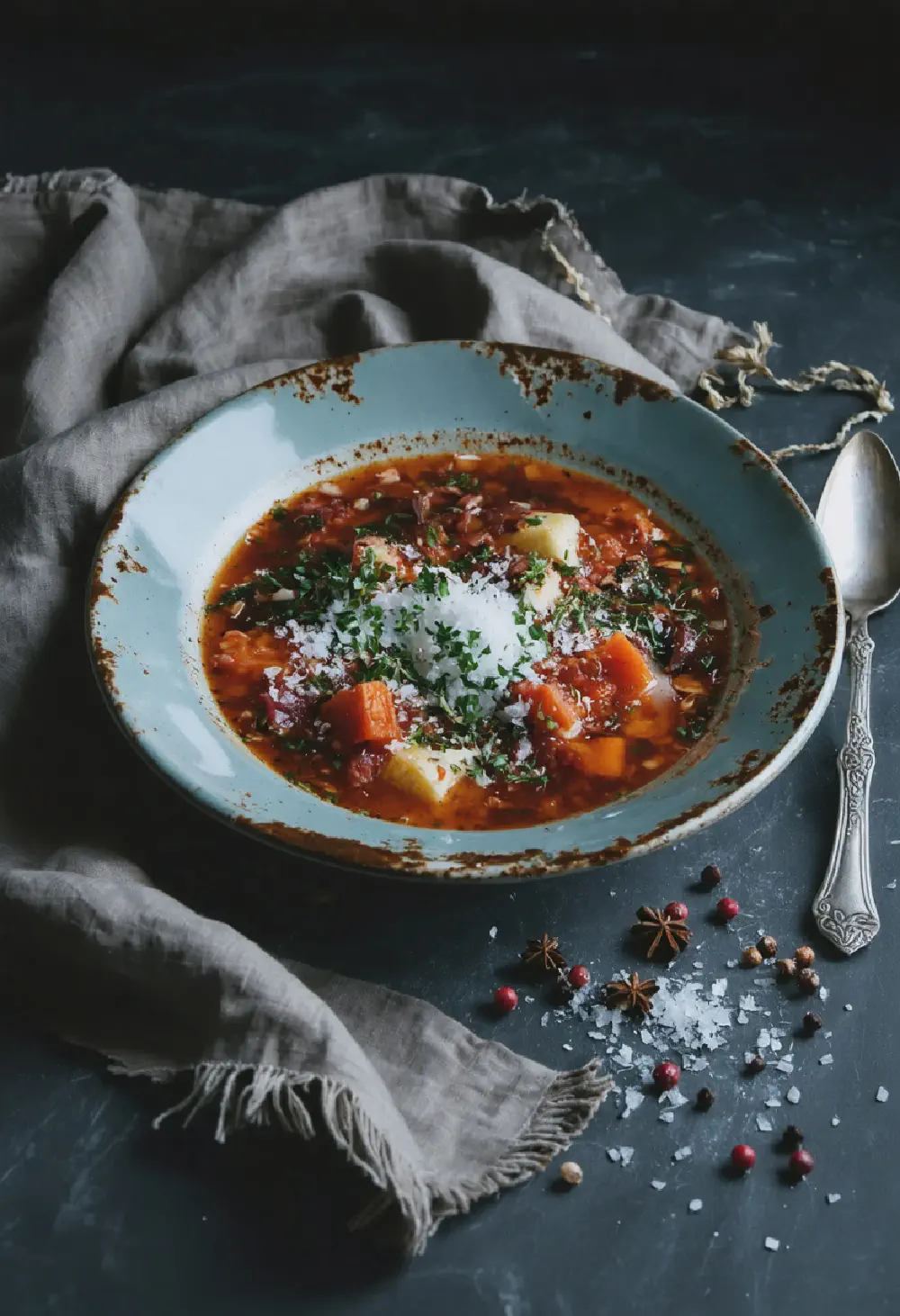 Authentic Russian Borscht