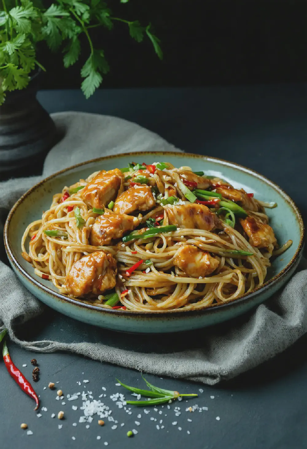 Chicken Lo Mein