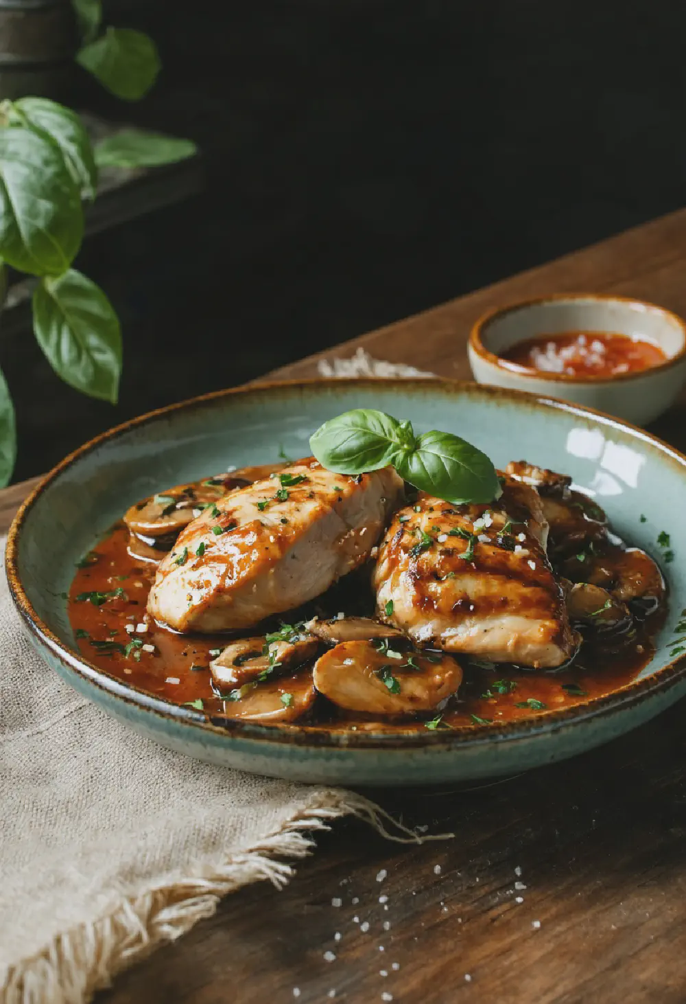Authentic Chicken Marsala