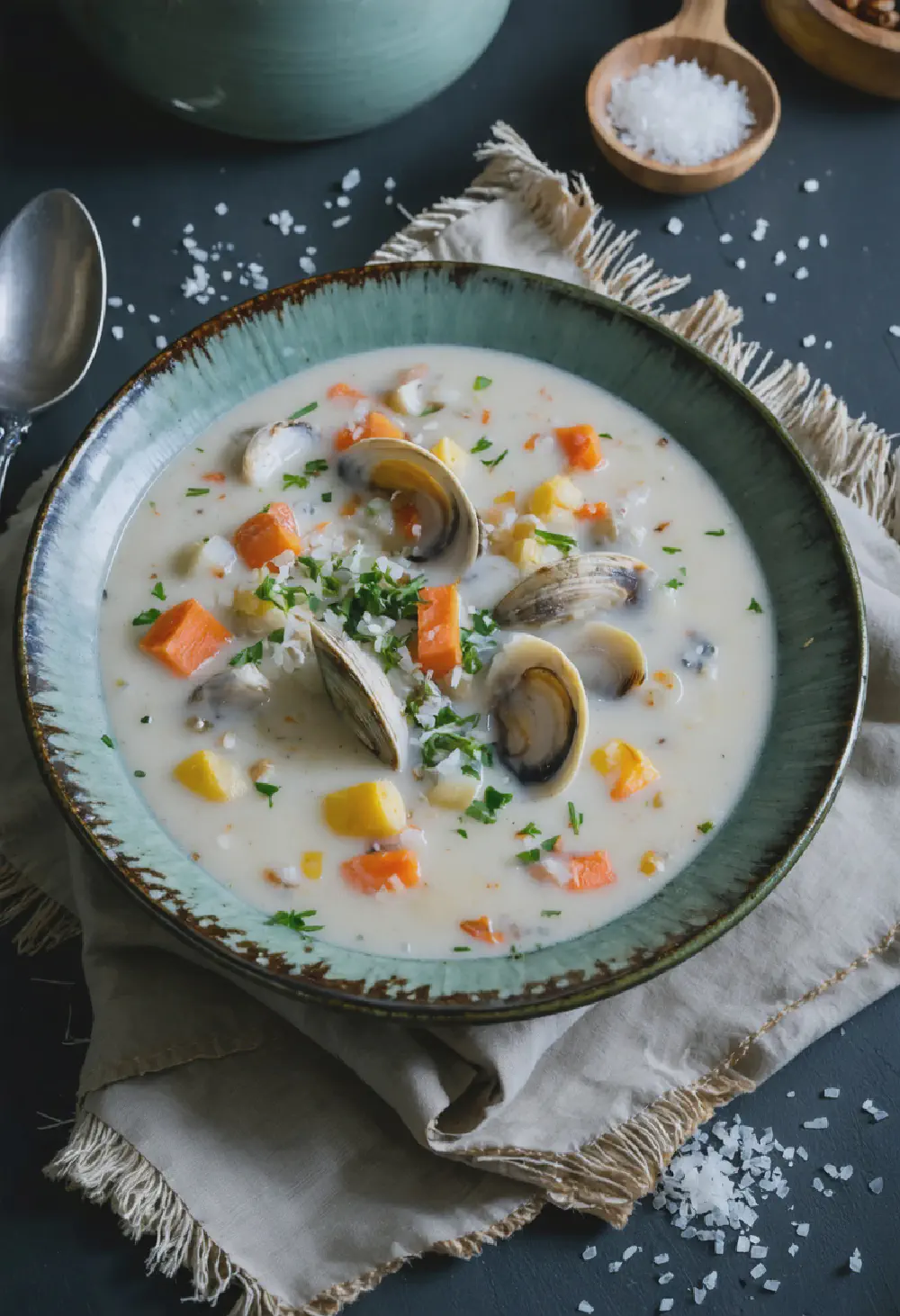 Authentic American Clam Chowder