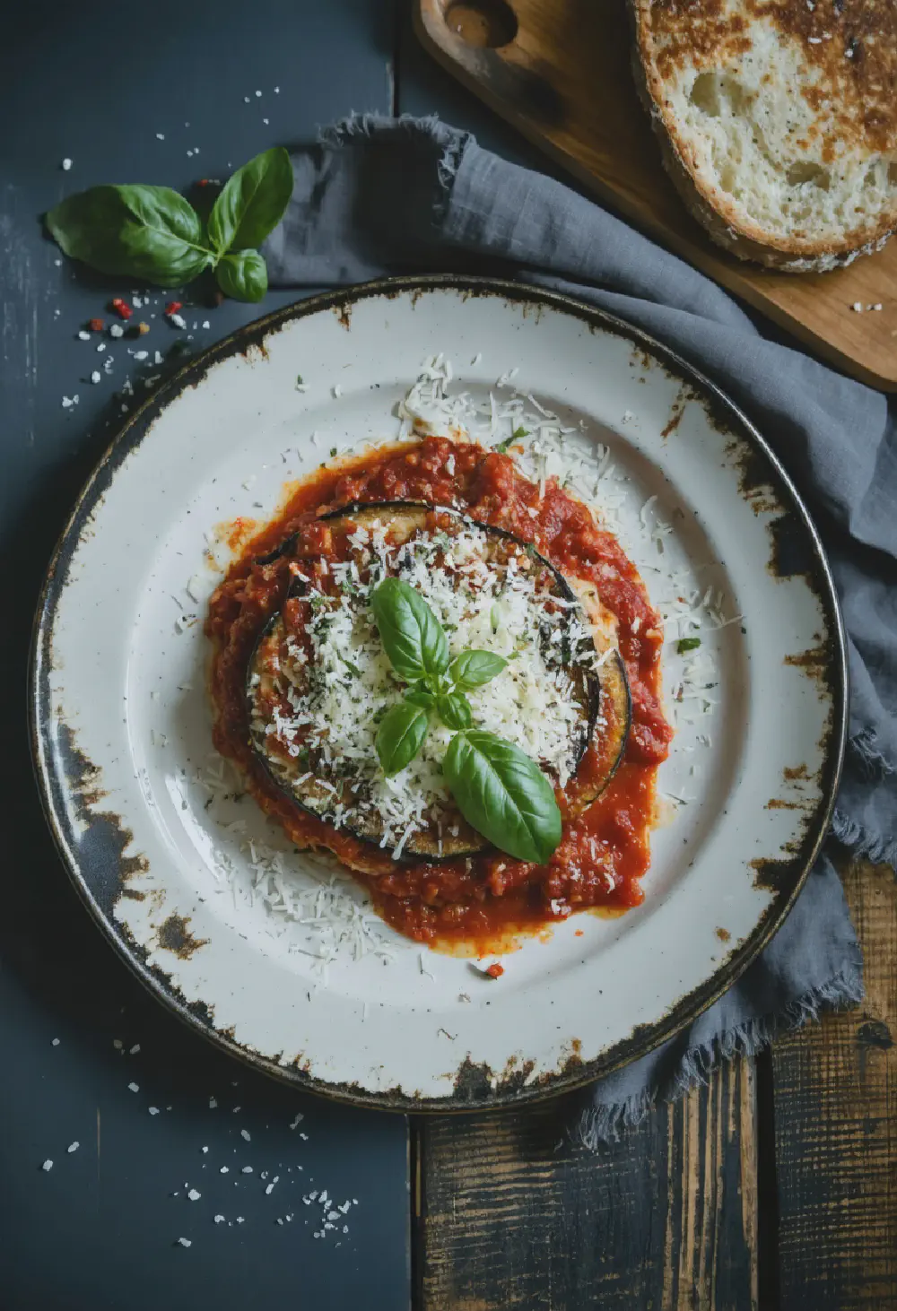 Authentic Eggplant Parmesan
