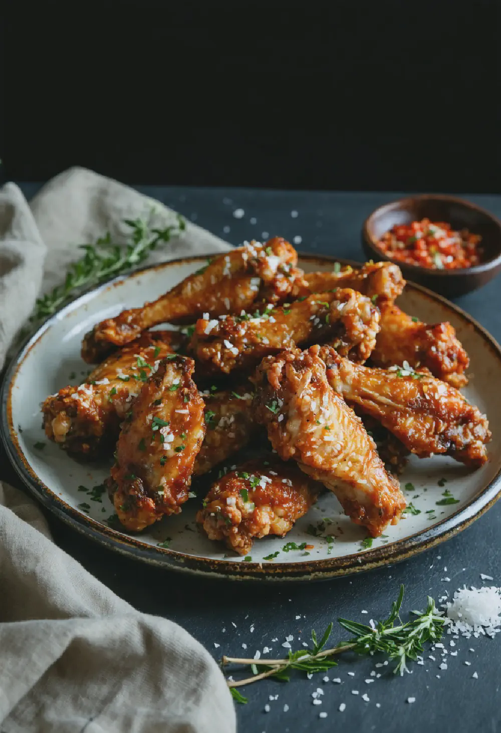 Garlic Parmesan Wings