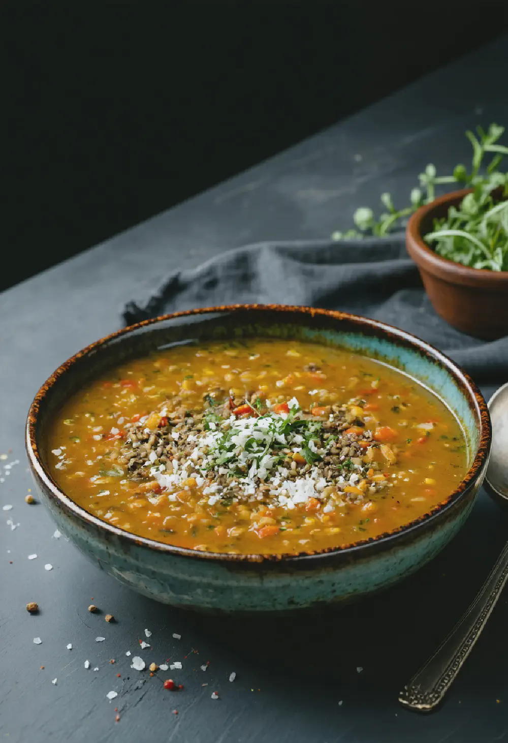 Authentic Middle Eastern Lentil Soup