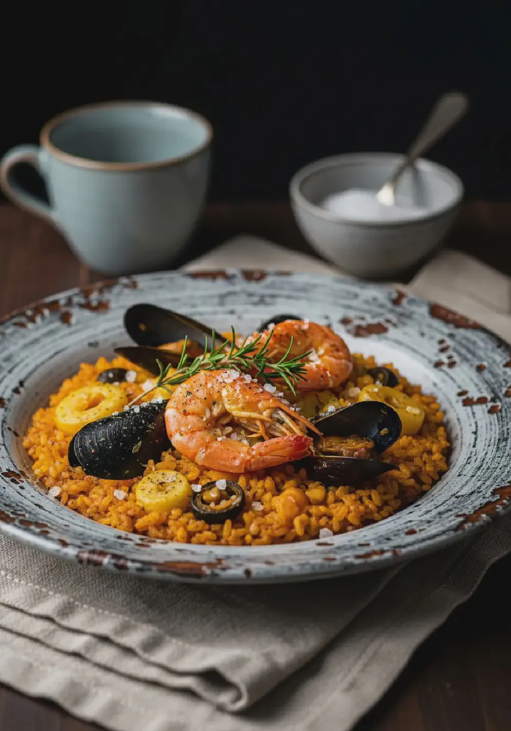 Authentic Spanish Paella Valenciana