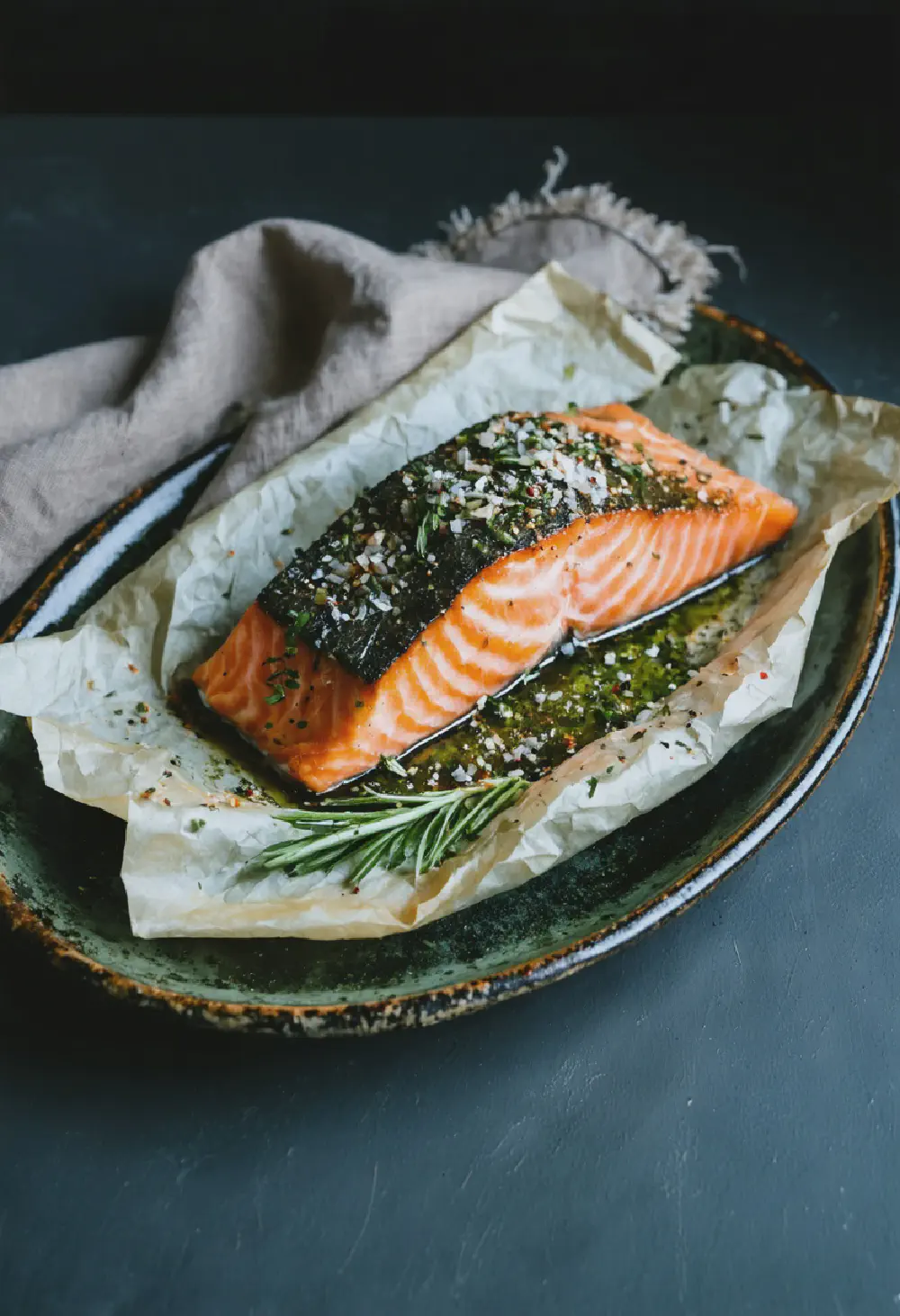 Salmon en Papillote