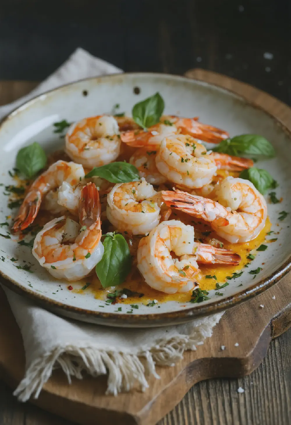 Authentic Shrimp Scampi