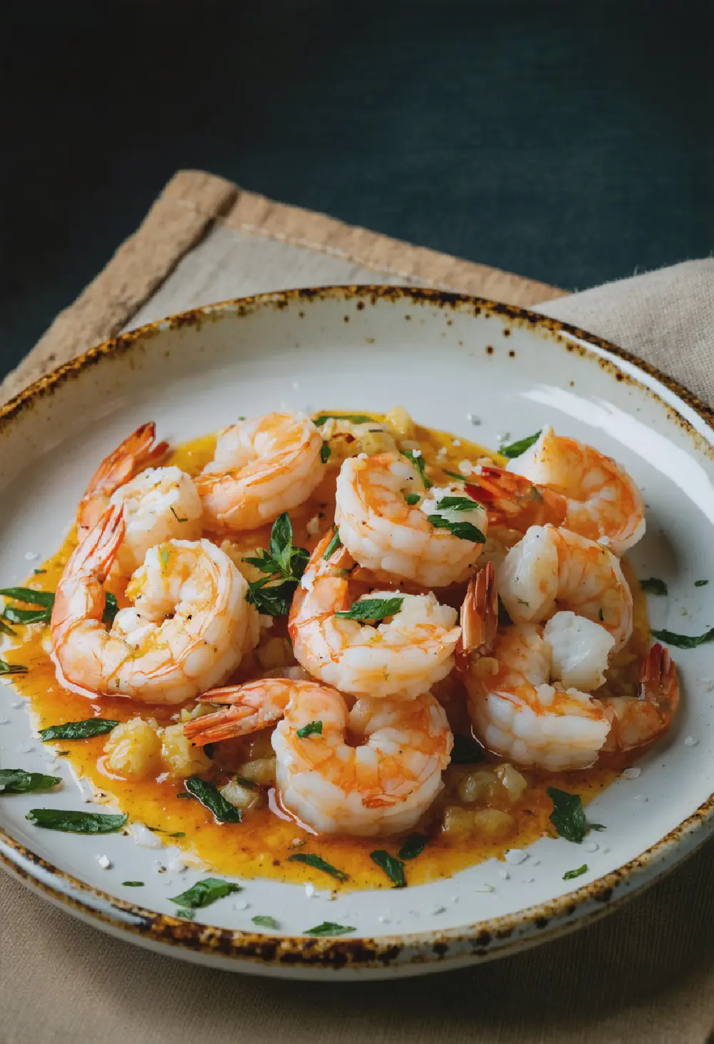 Authentic Shrimp Scampi