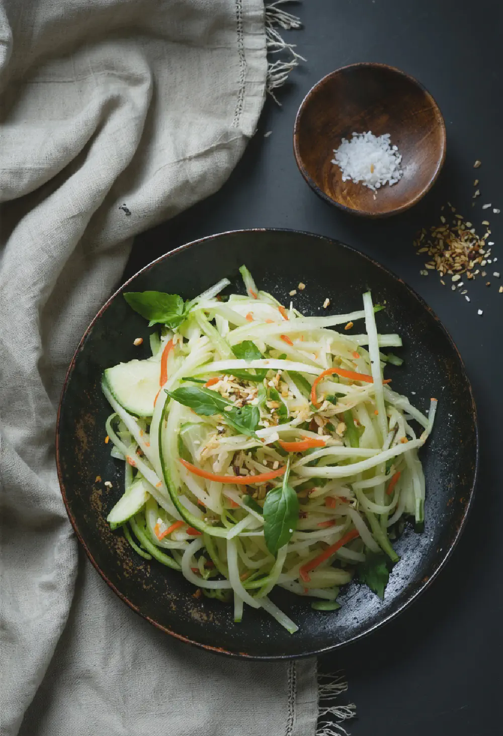 Authentic Som Tum (Thai Green Papaya Salad)