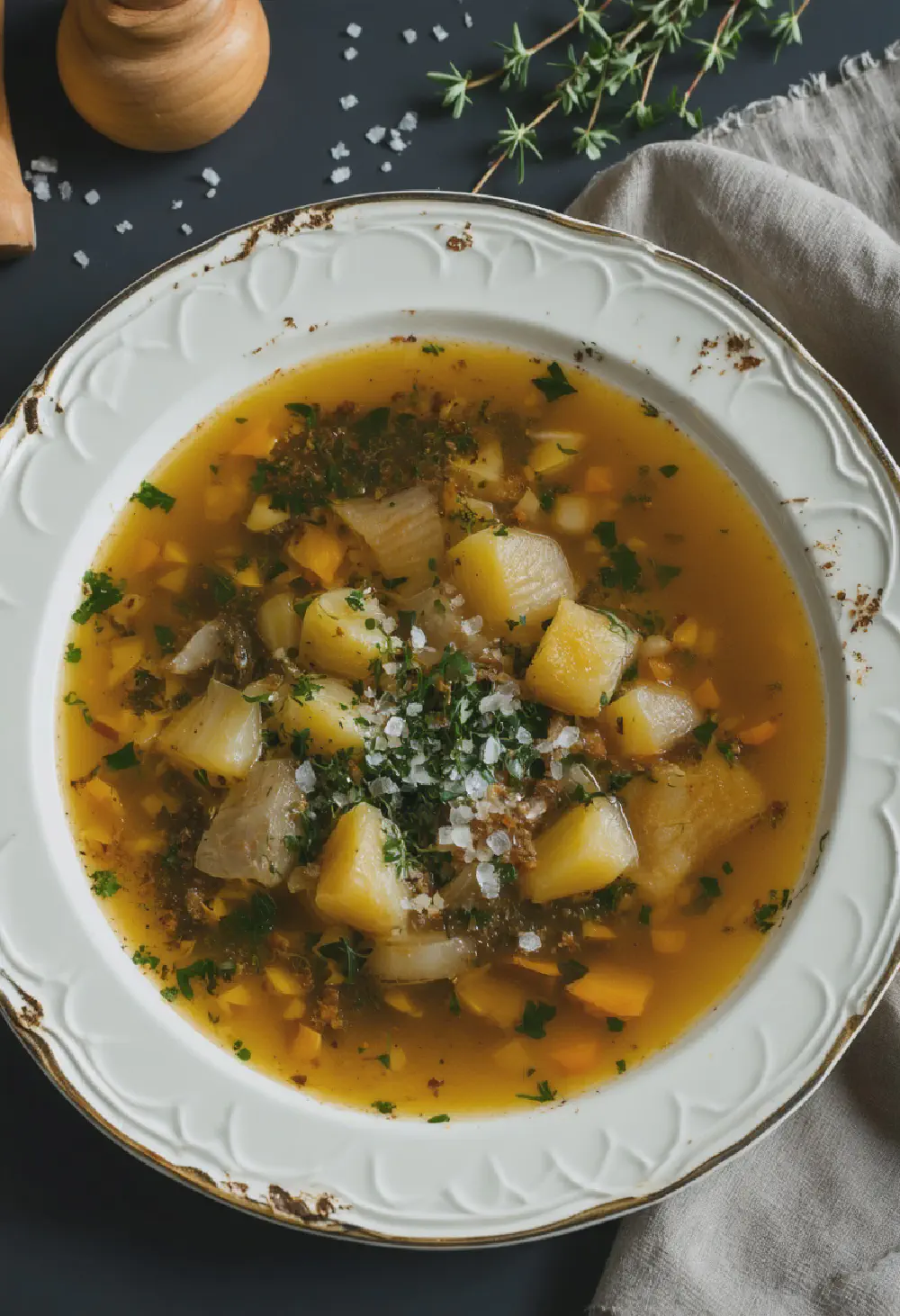 Soupe à l`oignon