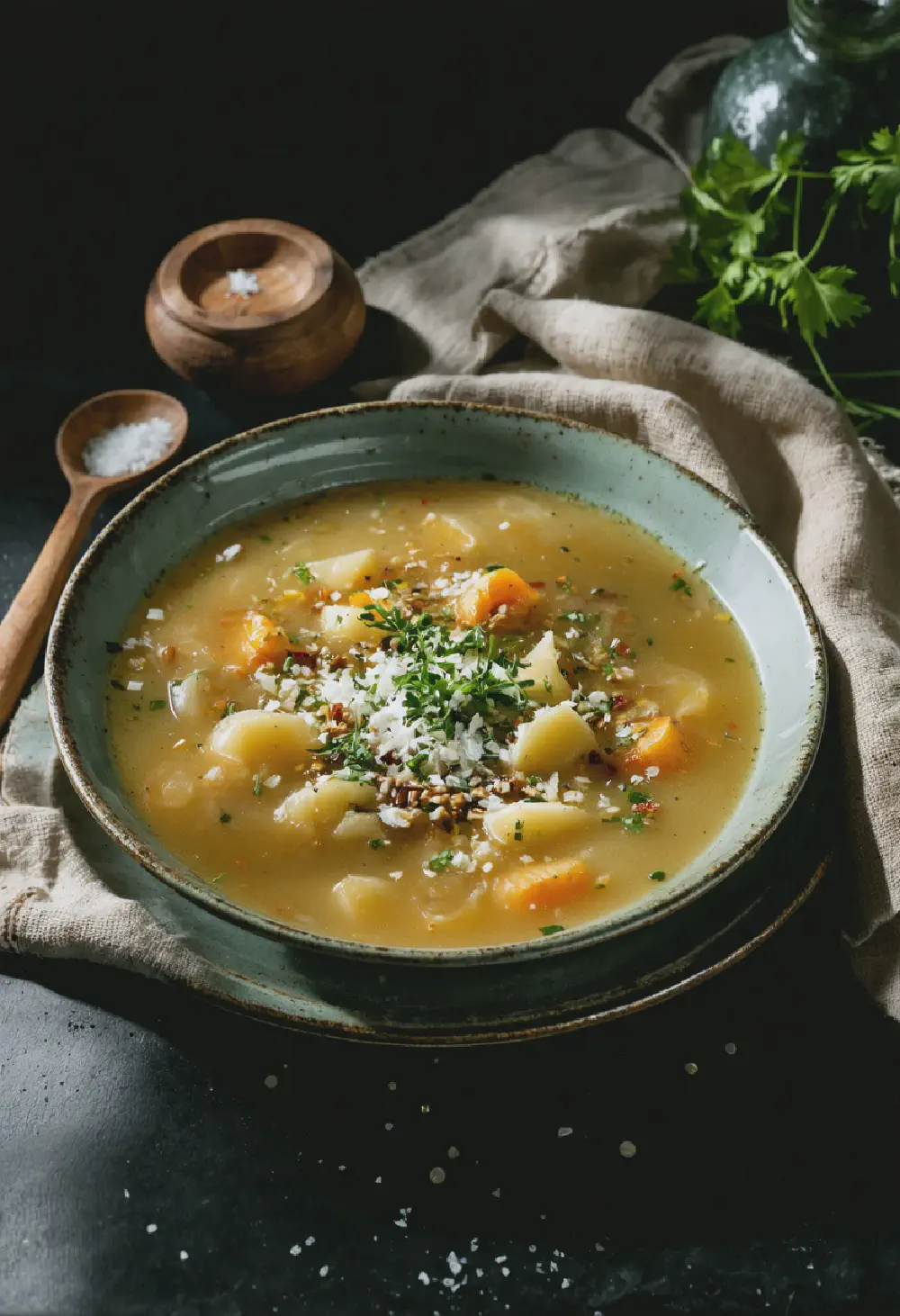 Soupe à l`oignon