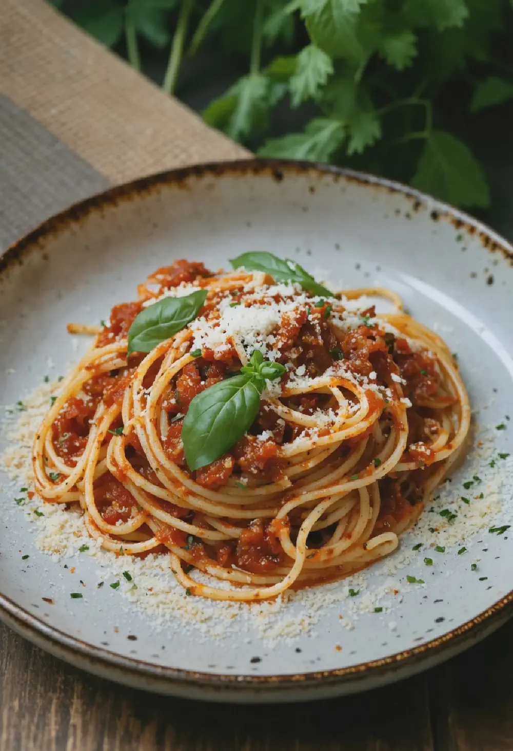 Spaghetti alla Chitarra con Pallottine