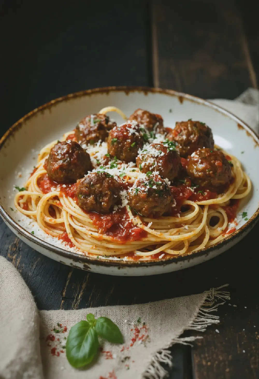 Spaghetti and Meatballs