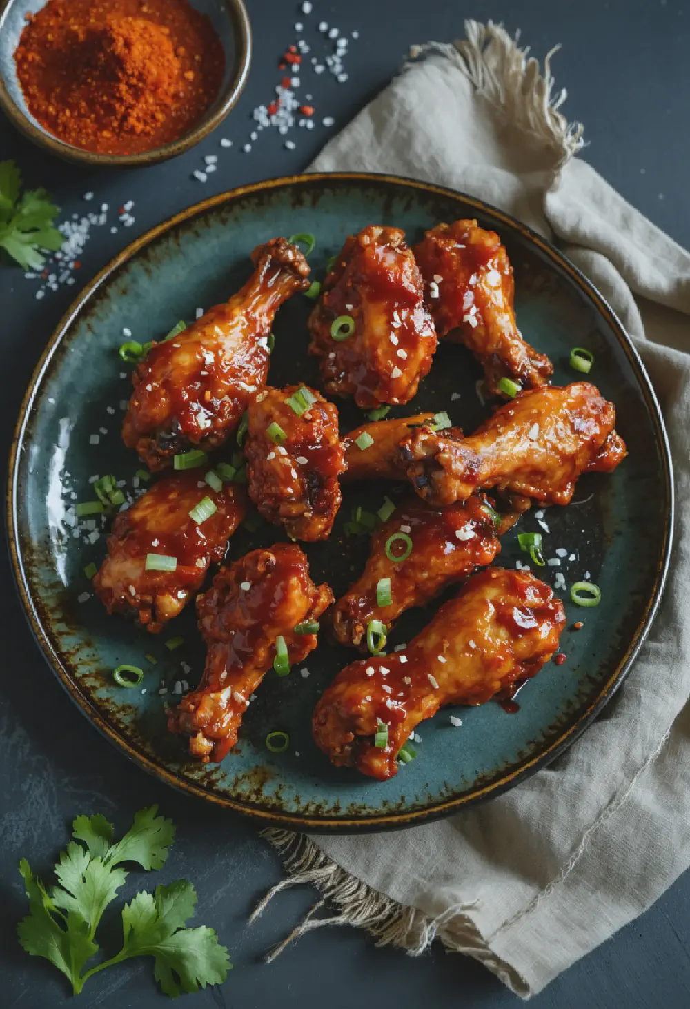 Spicy Korean Gochujang Wings