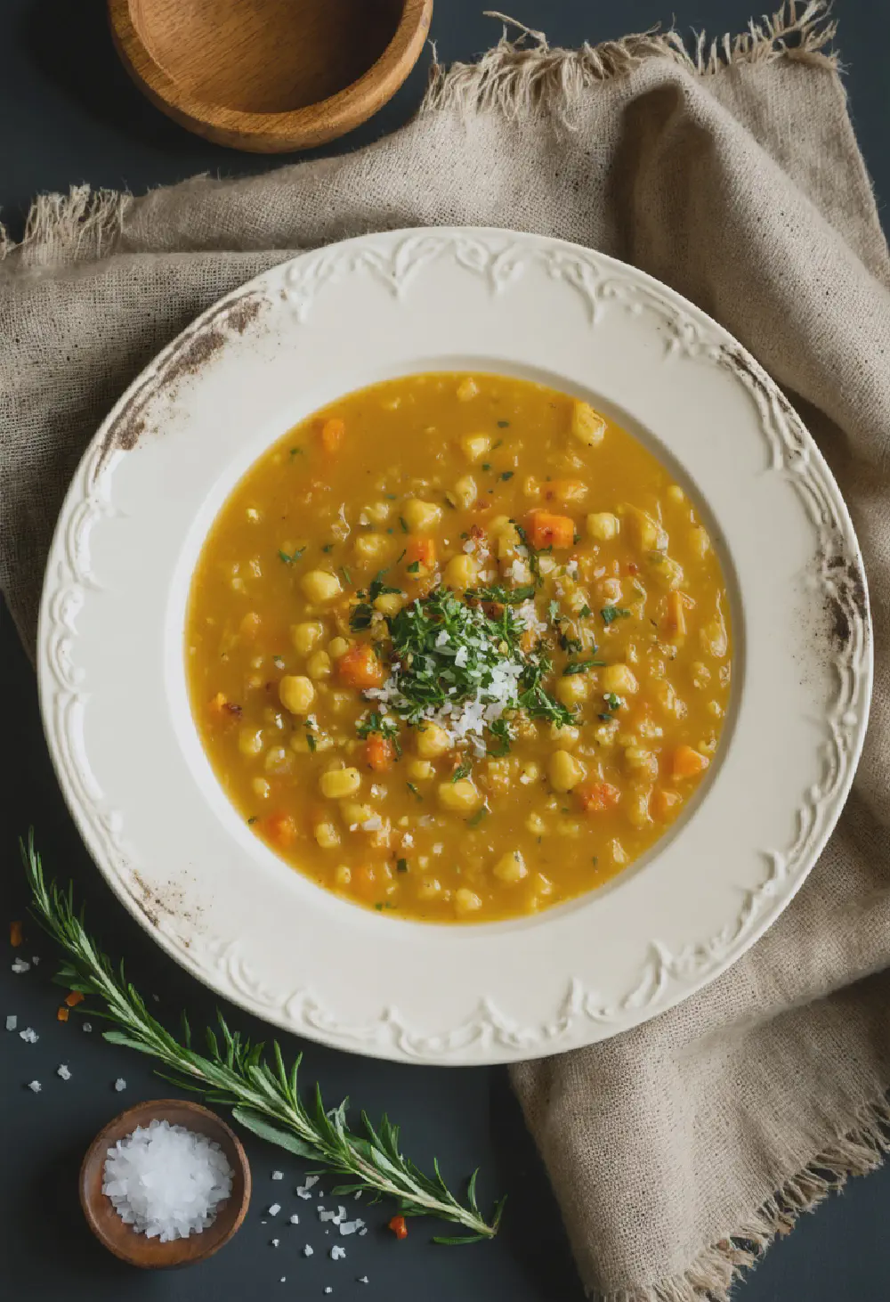 Authentic American Split Pea Soup