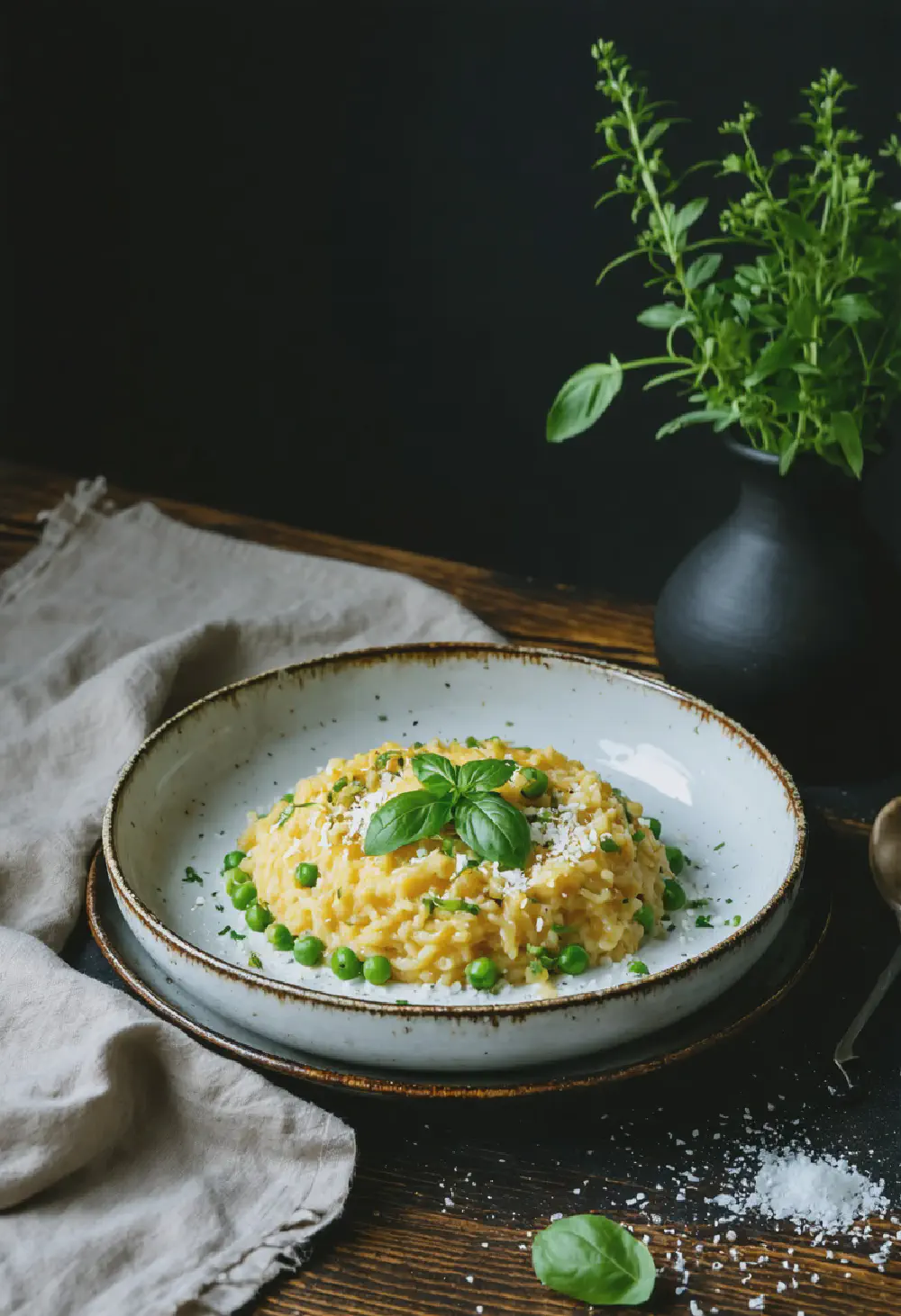 Spring Pea Risotto