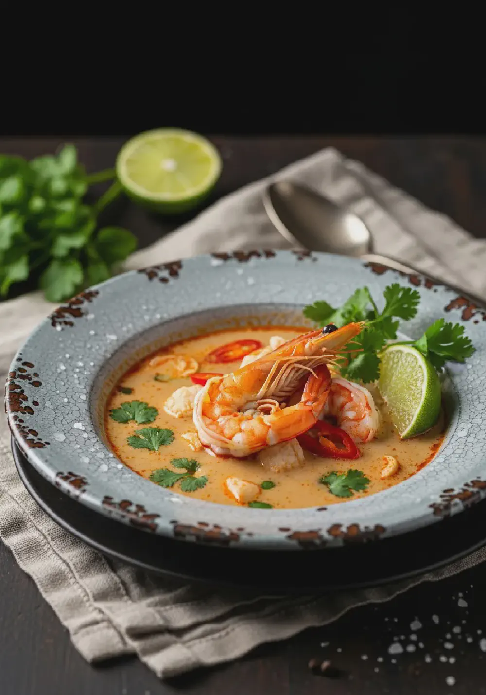 Authentic Tom Yum Goong (Thai Hot and Sour Shrimp Soup)