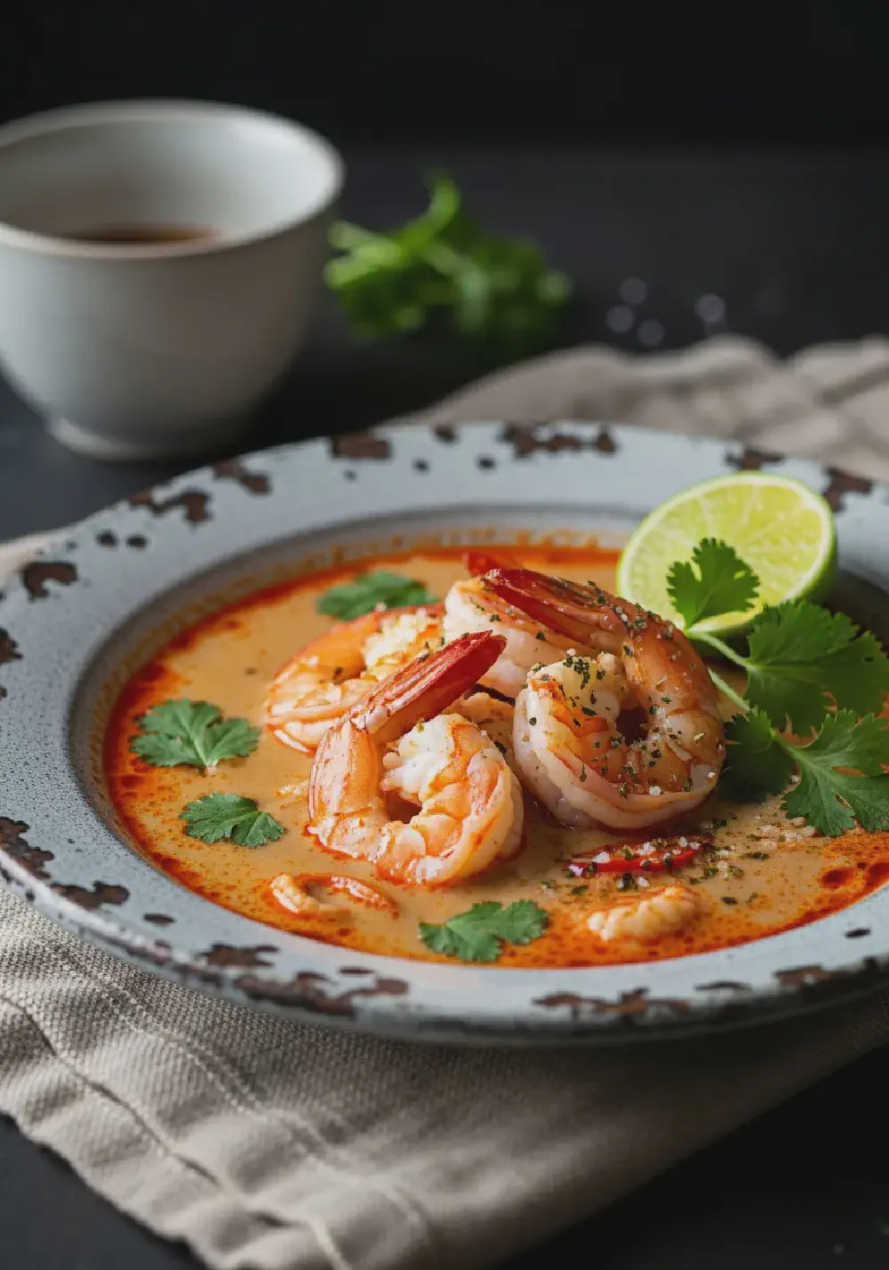 Authentic Tom Yum Goong (Thai Hot and Sour Shrimp Soup)